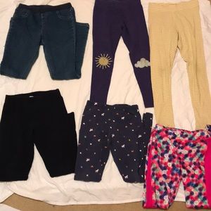 Lot of girls leggings